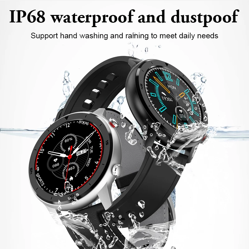 Torntisc Смарт-часы для мужчин и женщин Полный Круглый полный сенсорный цветной Браслет Smartwatch водонепроницаемый IP68 Android Ios для huawei GT