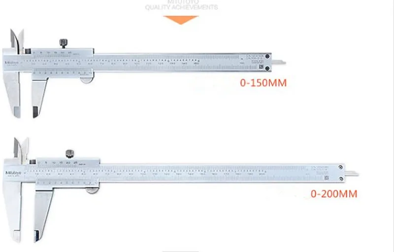 Mitutoyo штангенциркуль 0-150 0-200 0-300 0,02 прецизионный микрометр измерительный из нержавеющей стали инструменты Mitutoyo прибор измерение
