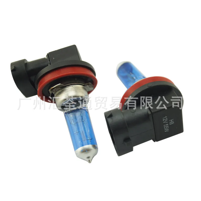 12V супер белая Автомобильная фара Автомобильная кварцевая лампа 35W H8/H9 Автомобильная галогенная лампа
