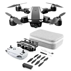 Drone S105 4K HD à double caméra GPS, WIFI 5G, FPV, moteur sans balais, Distance RC 1.2km, photographie aérienne professionnelle, quadrirotor, cadeaux 