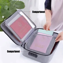 Сумка для документов, билетов, большая емкость, сертификаты, файлы, органайзер для дома, путешествия, важные предметы VH99