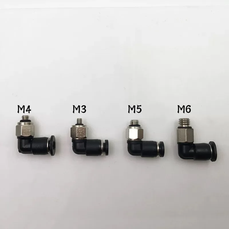 1 шт. миниатюрный пневматический быстроразъемный соединитель резьбовой прямой PL