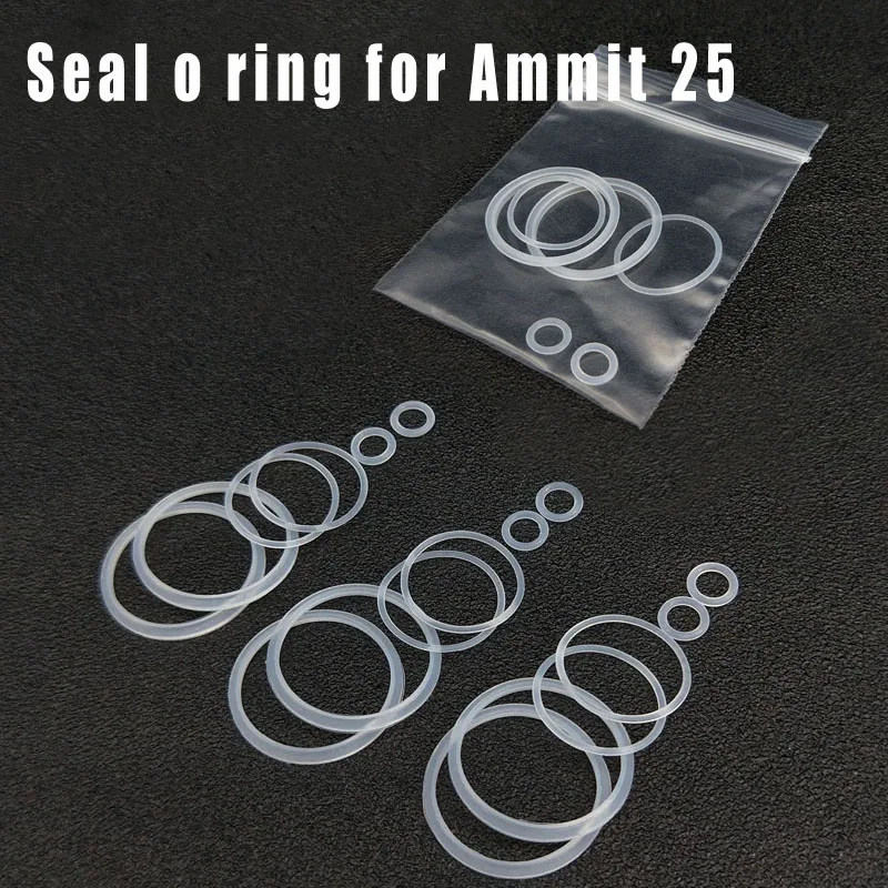 

2Set Vapesoon Replacement Seal O Ring For GeekVape Ammit 25 2ML/5ML Atomizer tank