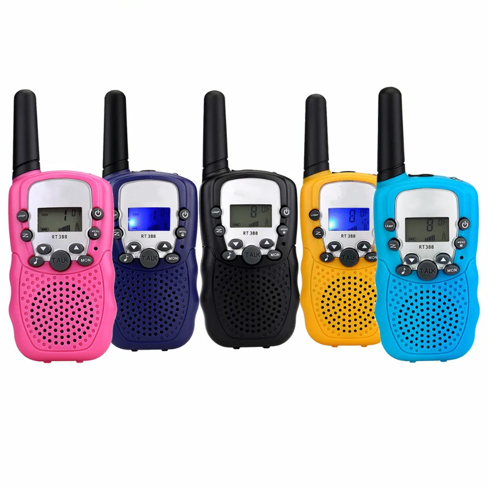 

2pcs Mini Walkie Talkie Kids Radio Station Retevis RT388 0.5W PMR PMR446 FRS UHF Portable radio Communicator Gift A7027