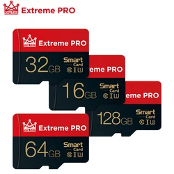 Carte mémoire Micro SD de classe 10, 8 go, 16 go, 32 go, 64 go, 128 go, 256 go, Mini TF, adaptateur cadeau gratuit 