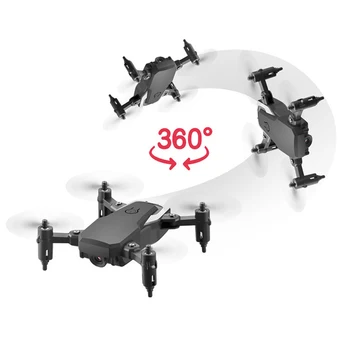 

LF606 Wifi FPV Foldable RC Drone with 4K HD Camera Follow Altitude Hold 3D Flips Headless RC Helicopter Mini Aircraft Kid's Toys