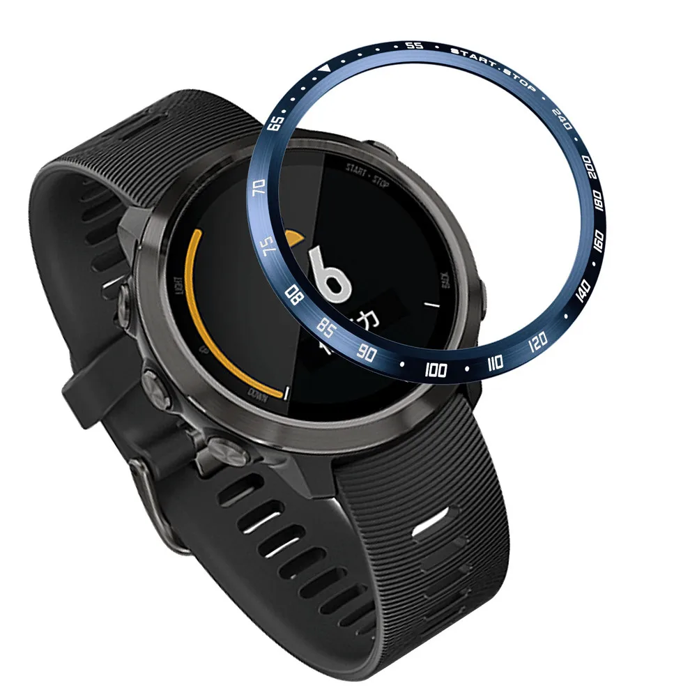 2 Аксессуары для часов Garmin Forerunner 645, кольцо для часов, клейкое покрытие, против царапин, нержавеющая сталь, Reloj bisel# Y - Цвет: 2