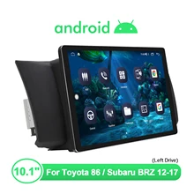 

10.1" Android 10.0 Bluetooth5.1 Car Video Player With Carplay JBL Steering Wheel For Toyota GT86/Subaru BRZ/Scion FR-S 2012-2017