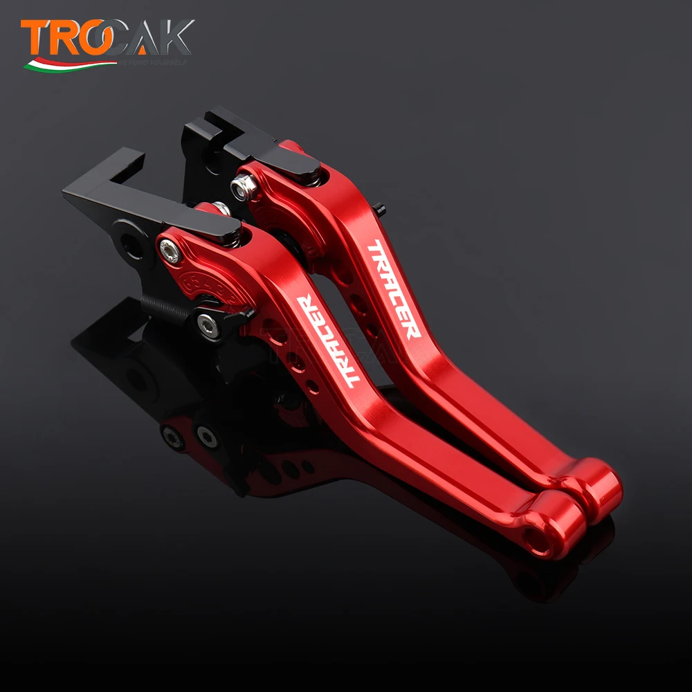 CNC 조정 가능한 오토바이 쇼트 브레이크 클러치 레버, 야마하 Tracer900 /GT Tracer 900 700 GT Tracer700 MT09 MT07 용