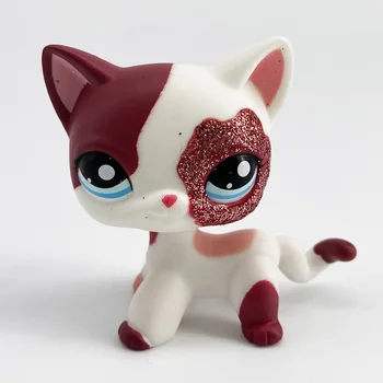 

real lps littlest pet shop hasber toys dog shorthair Pink cat shepherd shepherd dachshund great dane black white free shipping