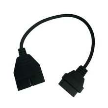 Горячая Распродажа новейший OBDII OBD2 коннектор адаптер для GM 12 Pin to 16Pin Авто Диагностический кабель для GM транспортных средств