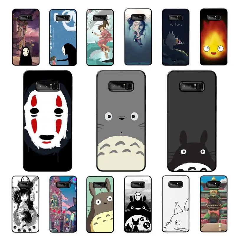 MaiYaCa Spirited Away Miyazaki чехол для телефона Samsung note 3 4 5 7 8 9 10 pro plus lite 20 ultra | Мобильные