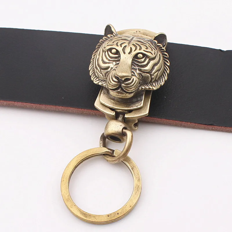 belt keychain brass tiger (12)