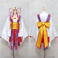 Аниме Kamikaze Kaito Jeanne косплей костюм наряд рубашка+ юбка+ лямки+ пояс+ бант+ перчатки+ головной убор+ броши
