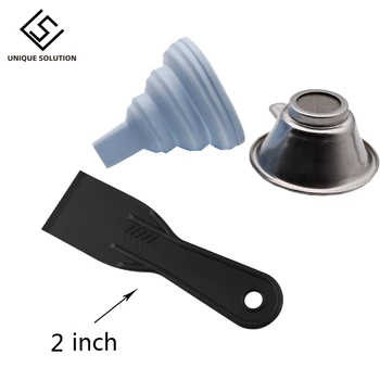

Metal UV Resin Filter Cup+Silicon Funnel+SLA Resin Special tool shovel for ANYCUBIC Photon dlp parts 3D Printer Accessories