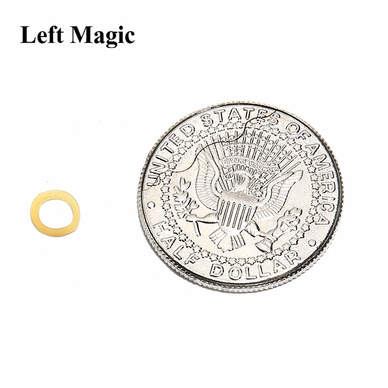 Magnetic Butterfly Coin&Money Magic Coin made of Half Dollar copy Magic Props HQ 