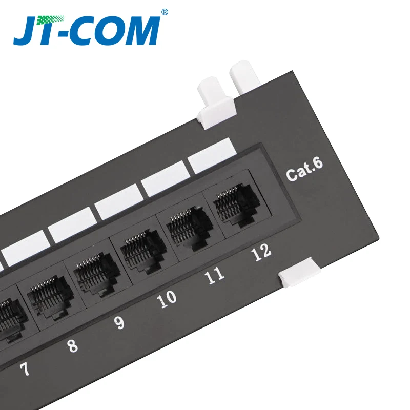 CAT6 12 портов RJ45 патч панель UTP LAN сетевой адаптер Кабельный соединитель сетевое