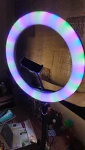 Video-Lights Ring-Lamp Tripods Stand Dimmable Youtube Selfie Led TIKTOK with RGB 