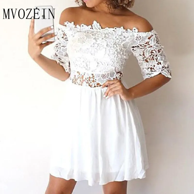 Vestido de festa, красное платье для выпускного вечера с круглым вырезом, без рукавов, выше колена, платье для выпускного вечера, кружевные короткие вечерние платья