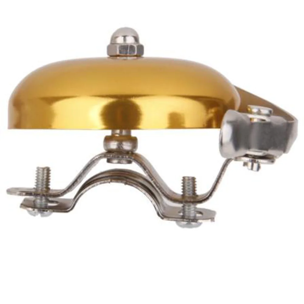 Easy Install Aluminum Alloy Bicycle Bell Consonant Retro Steering Wheel Control Loud Sound Cycling Durable