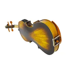 Astonvilla матовый высококачественный электрический звук ель твердой древесины Винтаж Скрипка чехол M7DC