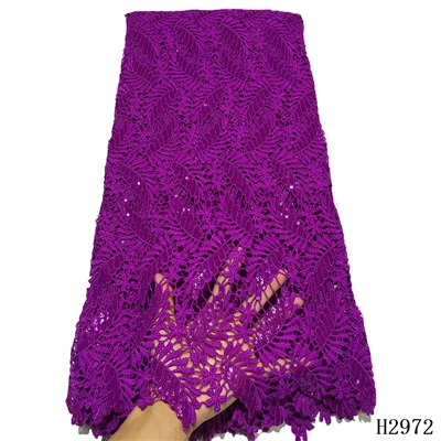 HFX жженая оранжевая африканская кружевная ткань tissu dentelle страз perle гипюровая кружевная ткань высокого качества женское платье H2972 - Цвет: as picture