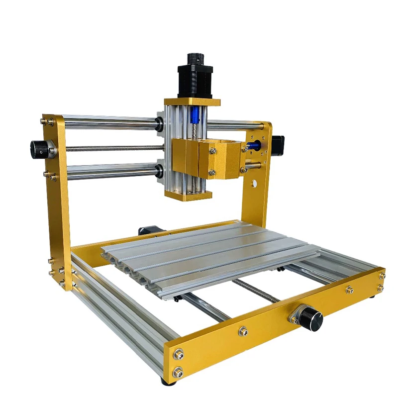 3018 Plus Metal Frame CNC Engraver GRBL PCB Milling Machine Frame, Frame + Nema 17 Stepper Motors. wood router table Woodworking Machinery