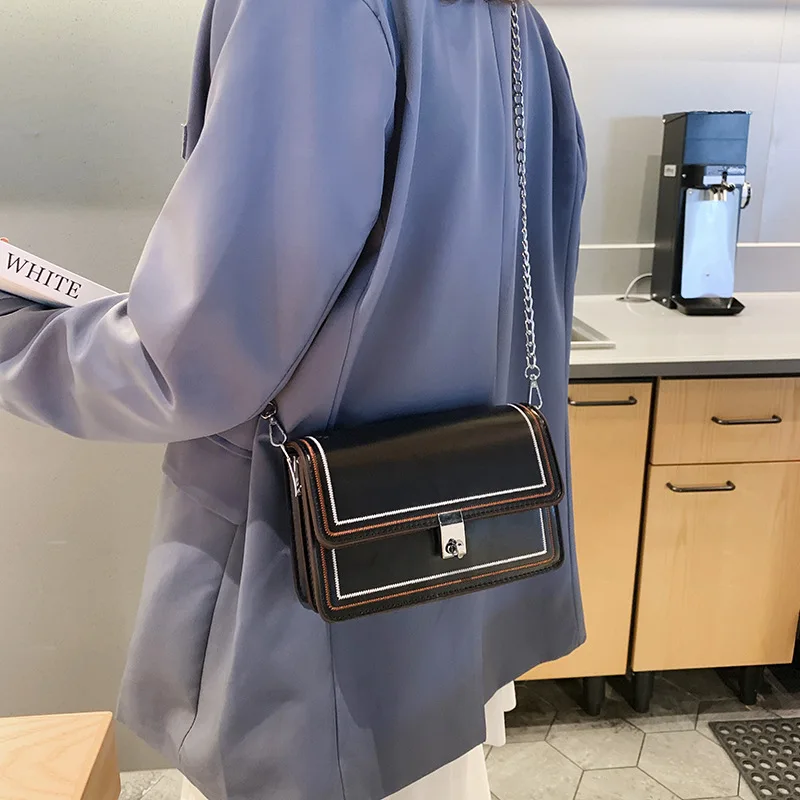 2019 новая Корейская версия джокера мини сумка модная цепь плеча ins маленькая