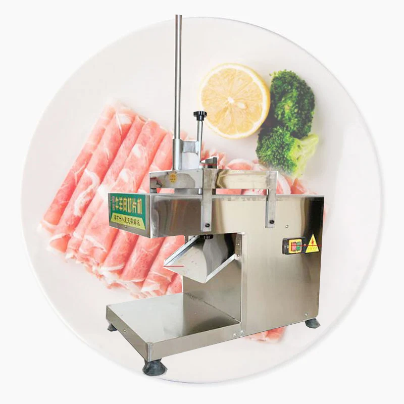 Pbobp Commercial Meat Slicer Cutter Machine Stainless Steel Electric