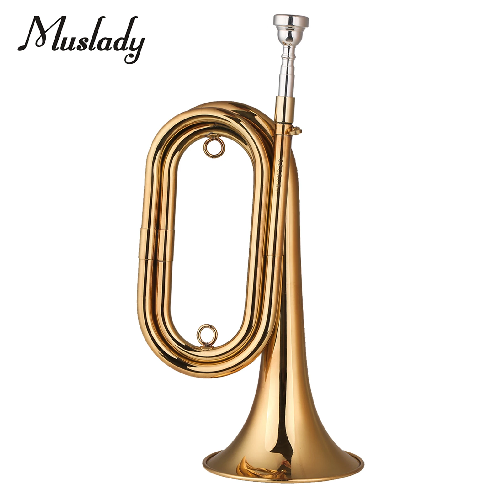 Muslady Brass Bugle Call Gold Plated Trumpet Cavalry Horn With Mouthpiece Carrying Bag Musical Instrument For Beginners13 5 Inch Trumpet Aliexpress