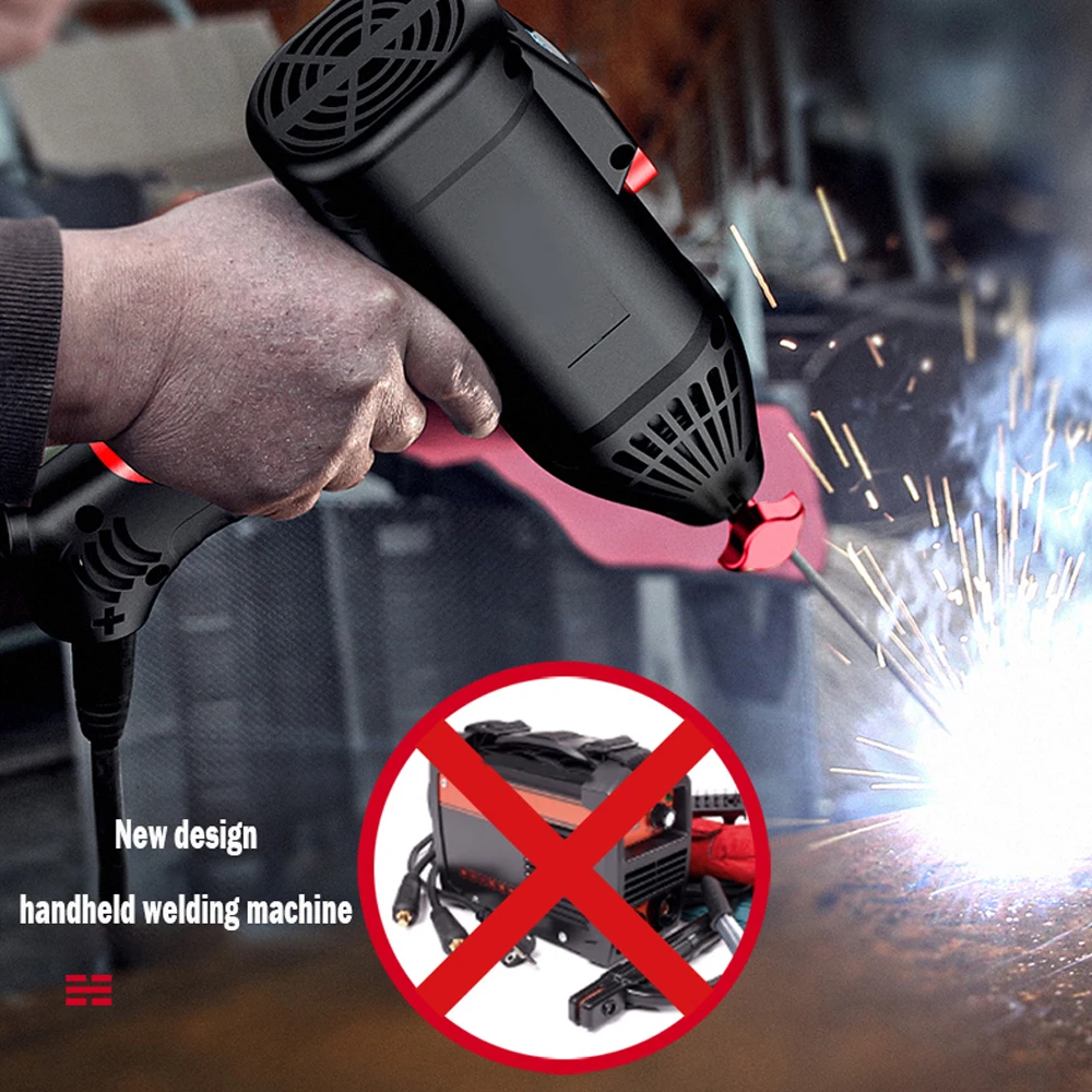220V 3000W Handheld Portable Electric Arc Welding Machine Automatic Digital Intelligent Arc Welding Machine Current Adjustment 4