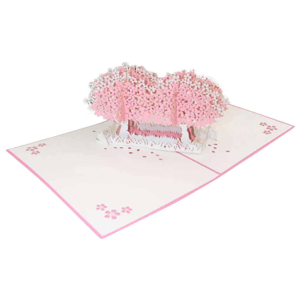  3D Cards Valentines Day Gift Postcard with Envelope Stickers Wedding Invitation Greeting Cards Anni - 4.00048E+12