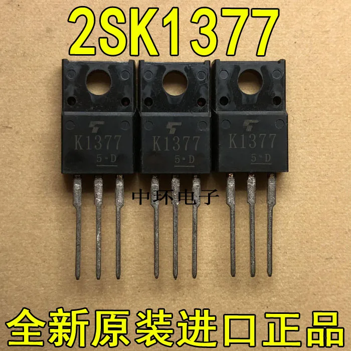 10 шт./лот K1377 2SK1377 TO-220F 5.5A 400V