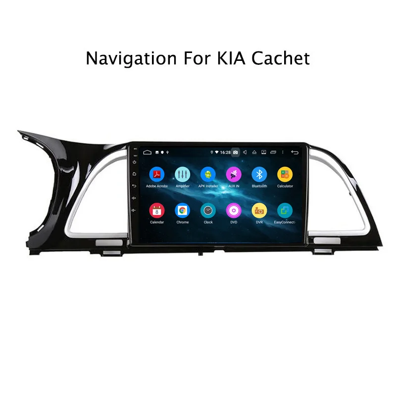 Clearance 9" Android Octa Core 4G RAM 32G ROM Car Radio Multimedia Player Navigation GPS For Kia Cachet K4 2017 3