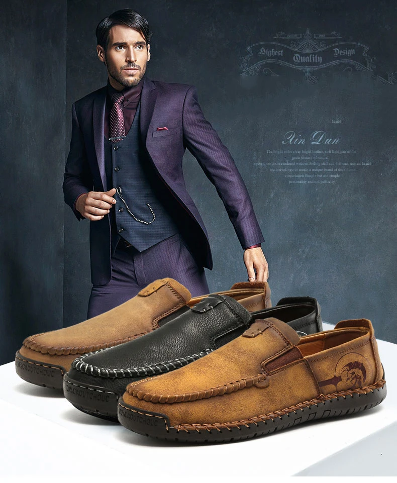 Новинка; удобная обувь из натуральной кожи; мужская повседневная обувь; лоферы; Мужская обувь; Качественная обувь; мужские мокасины на плоской подошве