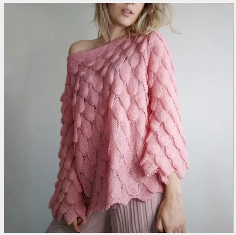 

Gray Color Tops Jumper Autumn NeonFashion Women High Neck Long Sleeve Slim Fit Sweaters Fluorescent