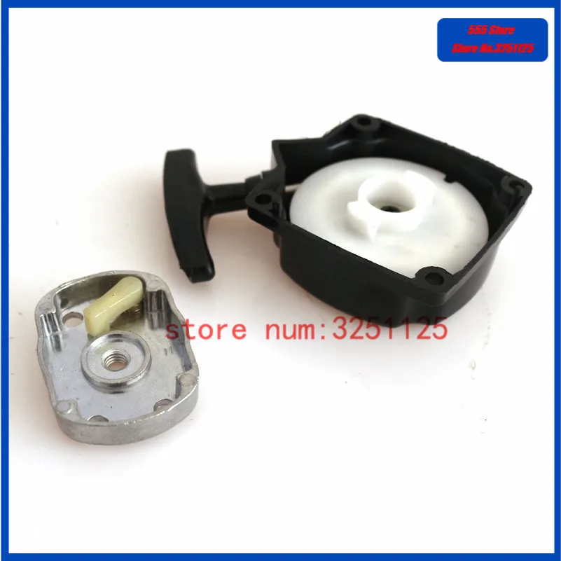 1PZ Pull Start Recoil Assembly For 33cc 36cc 43cc 47cc 49cc 2-Stroke Gas Engines | GS Moon Engine Starter Replacement