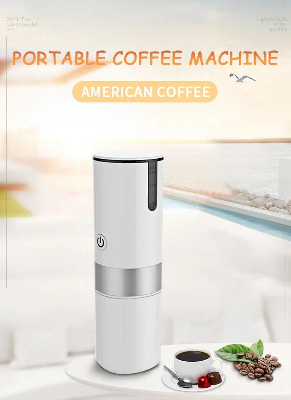 Portable K-cup Capsule Coffee Machine 