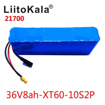 

LiitoKala 36V 8AH 21700 4000mah 10S2P Electric Bike Battery for electric bicycle scooter 36V Ebike Battery xt60 plug