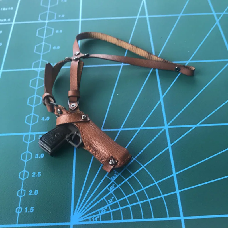 

1/6 Scale Weapon Accessories Classic Two colors Gun Hanging Clothes Clothing Set For 12" Action Figure Body Doll