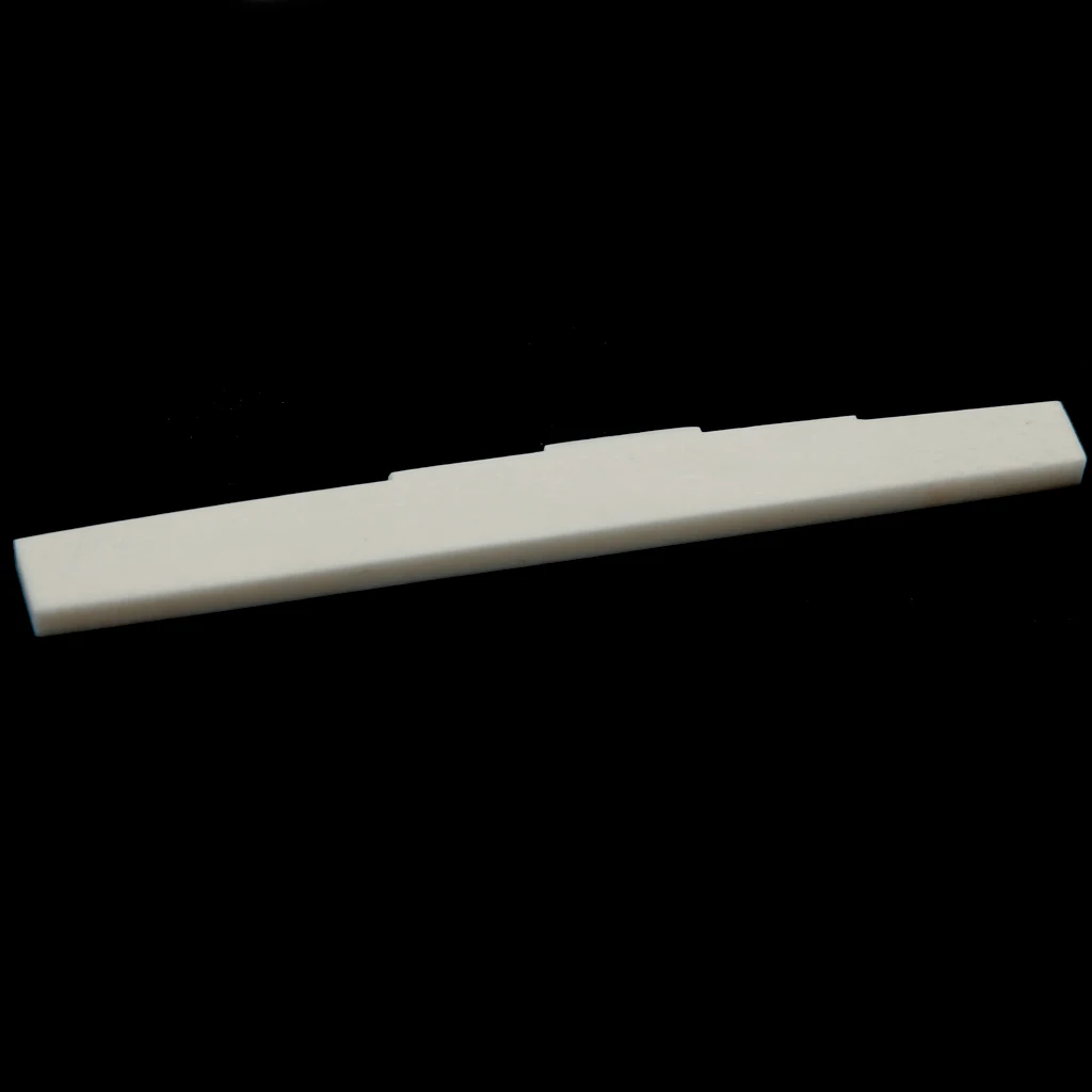 

6 String Classical Guitar Bone Bridge Saddle Material, Beige