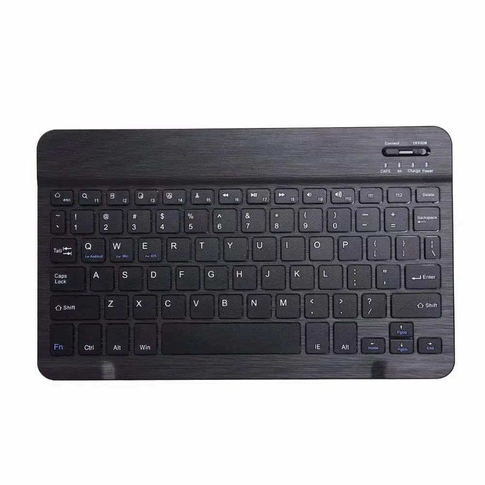 Black keyboard Чехол для iPad Mini 5 ультра тонкий Съемный беспроводной Bluetooth клавиатура с ручкой Слот чехол для iPad Mini 1 2 3 4 5 - Цвет: Black keyboard