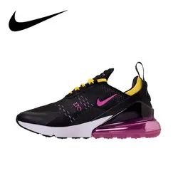 Оригинальный Nike Оригинальные кроссовки Air Max 270 мужские кроссовки на открытом воздухе разноцветные кроссовки легкие дышащая обувь AH8050-006