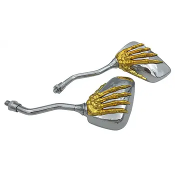 

New motorcycle refitting mirror factory wholesale Ghost claw rearview mirror hand reversing mirror