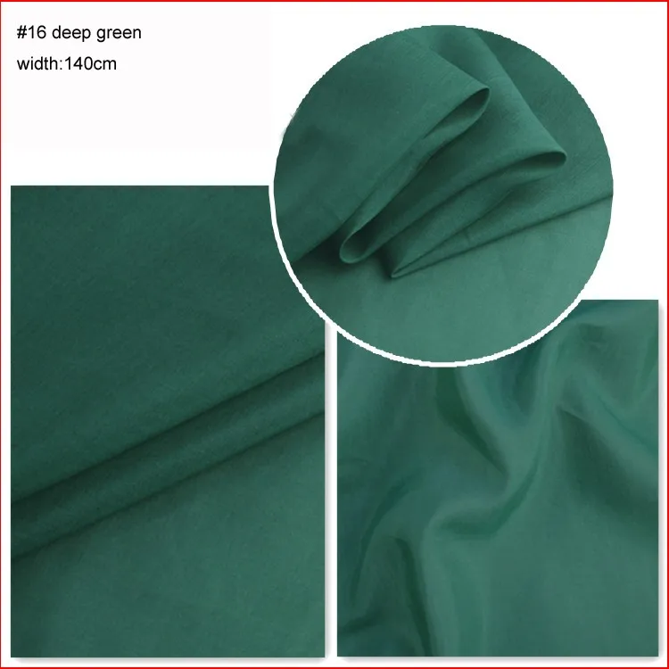 Luxurious Pure White Silk-Cotton Fabric for Dress Linings - Lightweight & Soft