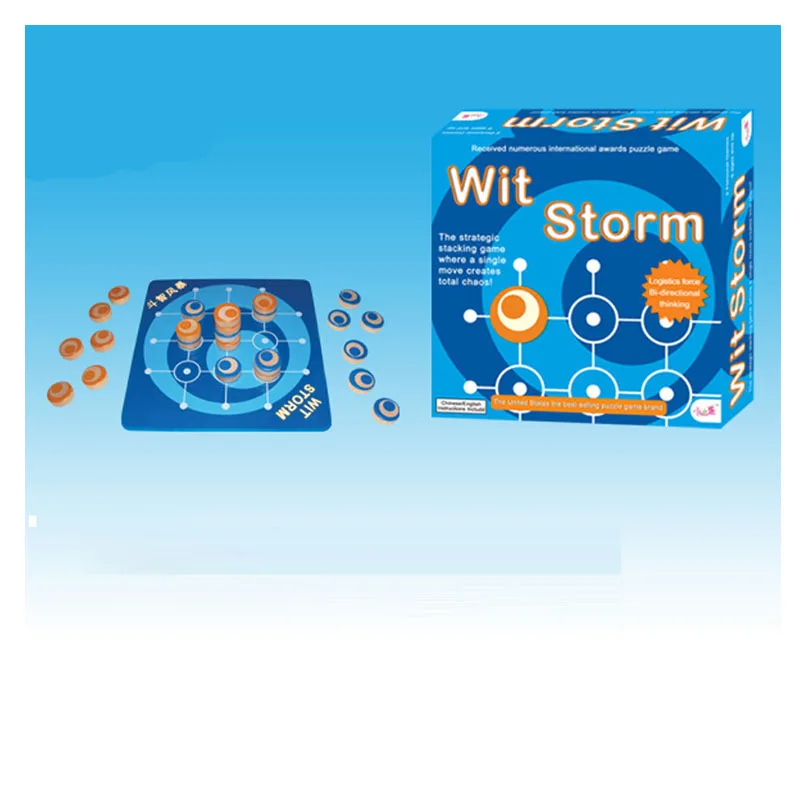 

Children Tabletop Game Wits Storm Early Education Toy Educational Board Game of Chess