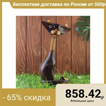 

Souvenir tree "Cat with a spring" 15x11x30 cm