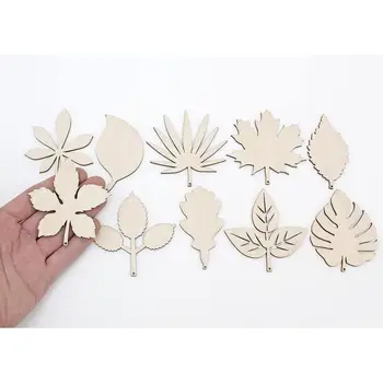 

Set of 10x Wooden Leaves (8cm) Embellishments Shapes Art Projects Craft Decoration Gift Decoupage Ornament 0729