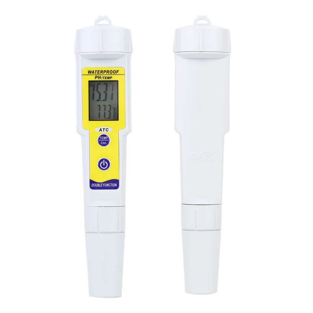 Professional Mini Pen-Type High Precision with Removing Automatic Correction Waterproof Acidity Meter Portable pH Meter Water