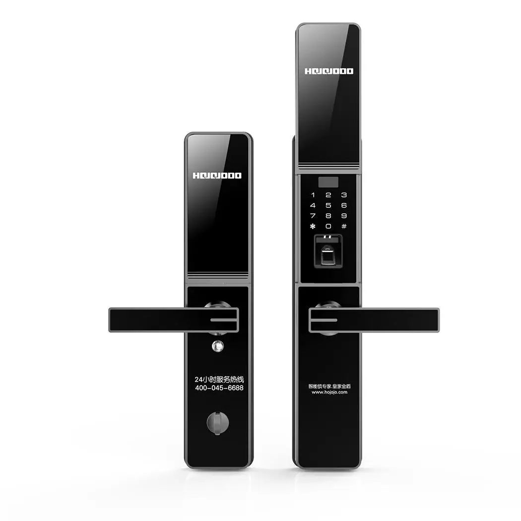 

Digital Door Lock Fingerprint Touch Password Anti-theft Home Security Handle Key